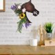 thumbnail image 5 of XWSHYW Decoraciones para El Hogar Corona Decorativa de Acción de Gracias con Forma de Caballo de Madera., 5 of 5