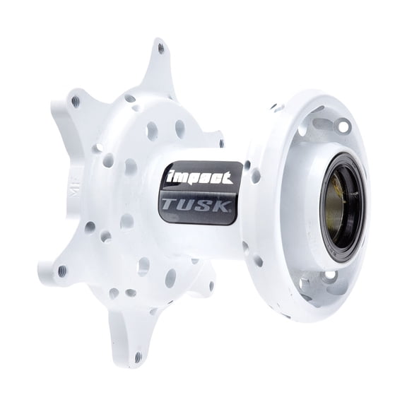 Tusk Impact Motorcycle Hub - Front White for Husqvarna Tx 300I 2020-2022