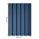 thumbnail image 3 of Cortina de ducha Lksixu de 120 x 180 cm, color sólido, con ganchos, impermeable, de secado rápido, ligera, de plástico, estilo minimalista, ideal para baños y spa., 3 of 8