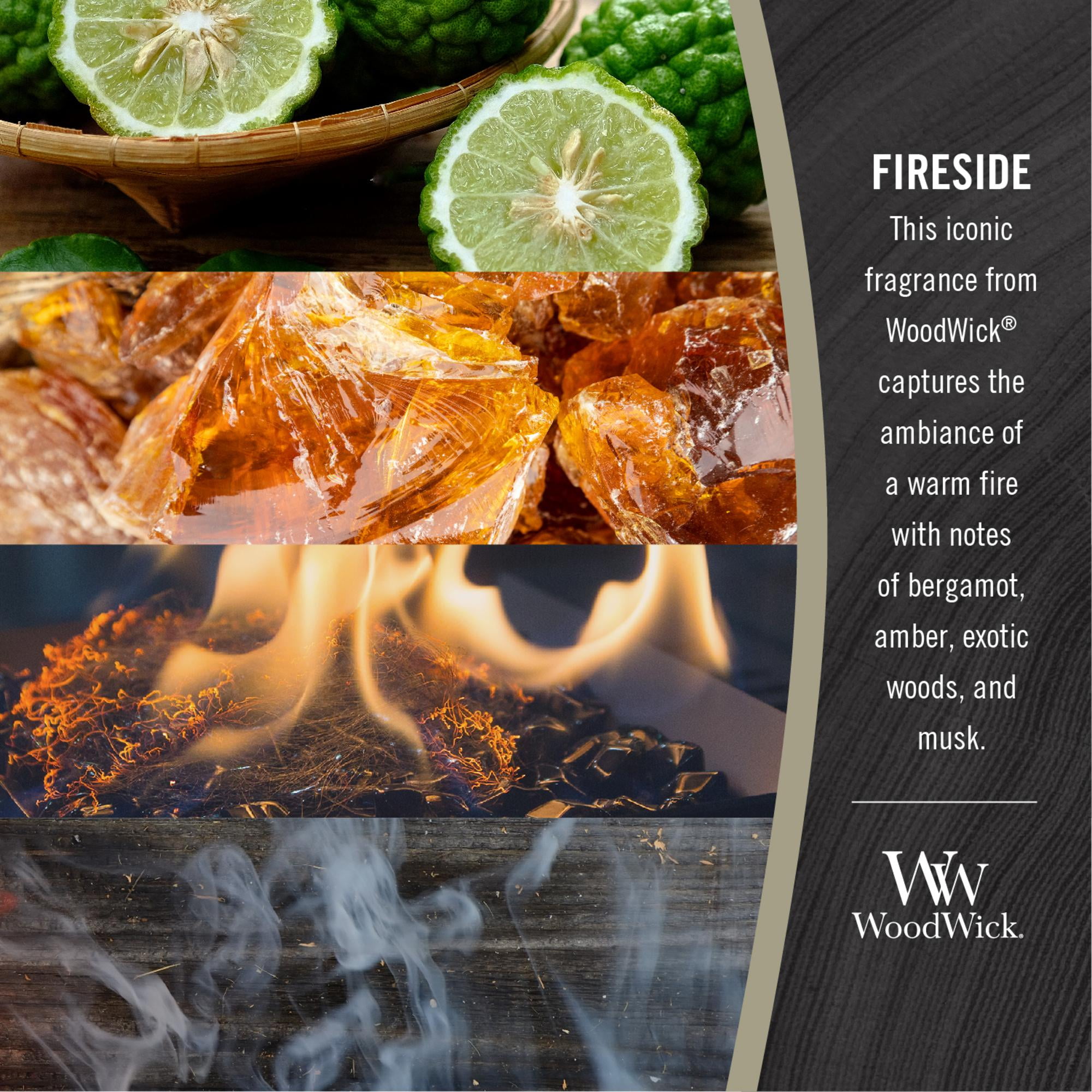 Fireside Candela Grande - WoodWick
