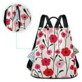thumbnail image 5 of FORMRS Women's Travel Backpack Purse Anti-Theft Hidden Pockets Casual Shoulder Bag, Pink Floral, 5 of 7