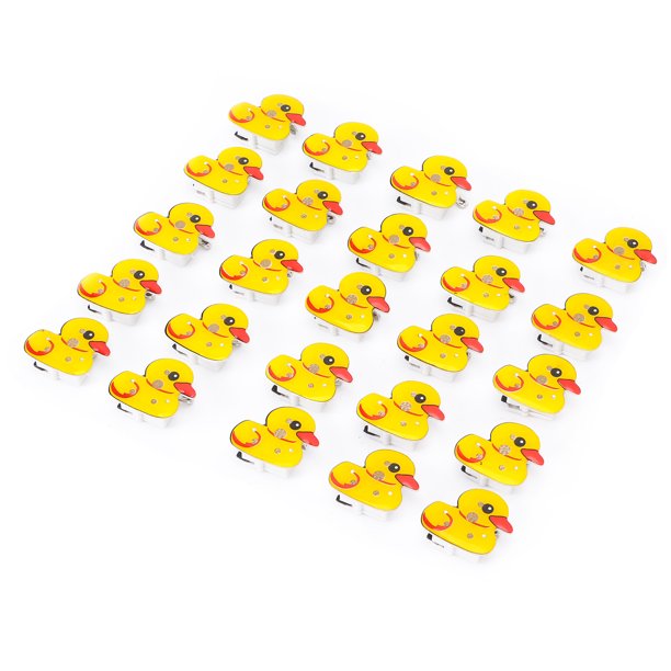 25uds Broches Led Insignias Pines Adecuados para Logotipos de Fiestas Accesorios de Decoración con Purpurina Adornos de Plástico con Purpurina de Dibujos Animados para ANGGREK Otros