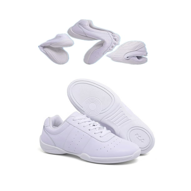 Gomelly Cheerleading Shoes for Kids Girls Wide Width Cheer Shoes Adult