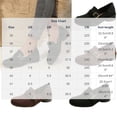 thumbnail image 3 of Viluyesy Womens Loafers Slip On Buckle Round Toe Comfortable Lightweight Flat Casual Walking Work Dress Shoes Black Size 6.5, 3 of 7