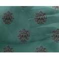 thumbnail image 4 of oneOone Georgette Viscose Fabric Floral Block Printed Fabric 1 Yard 42 Inch Wide, 4 of 4