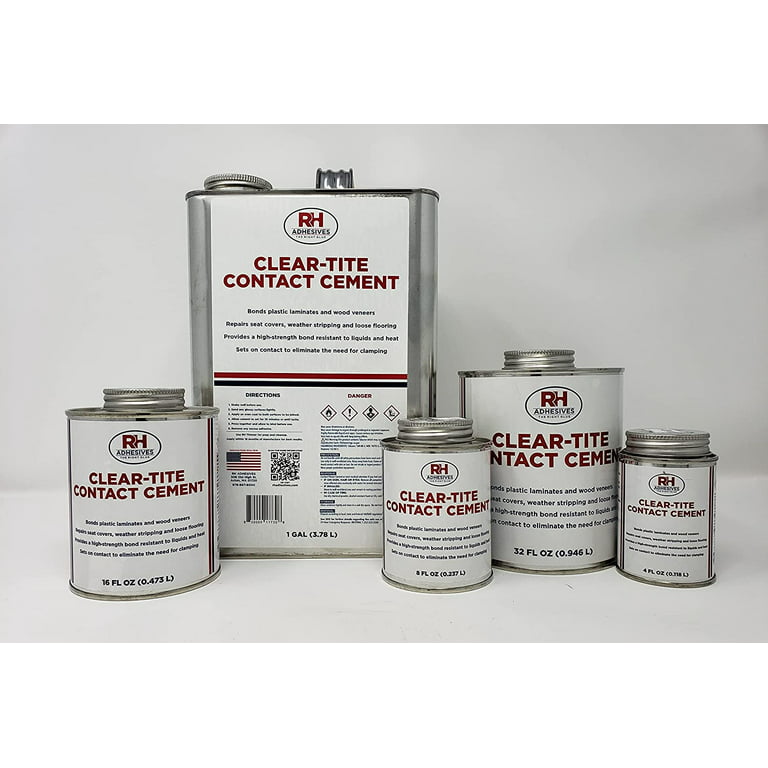 Clear-Tite Contact Cement, 4 oz. can - RH Adhesives