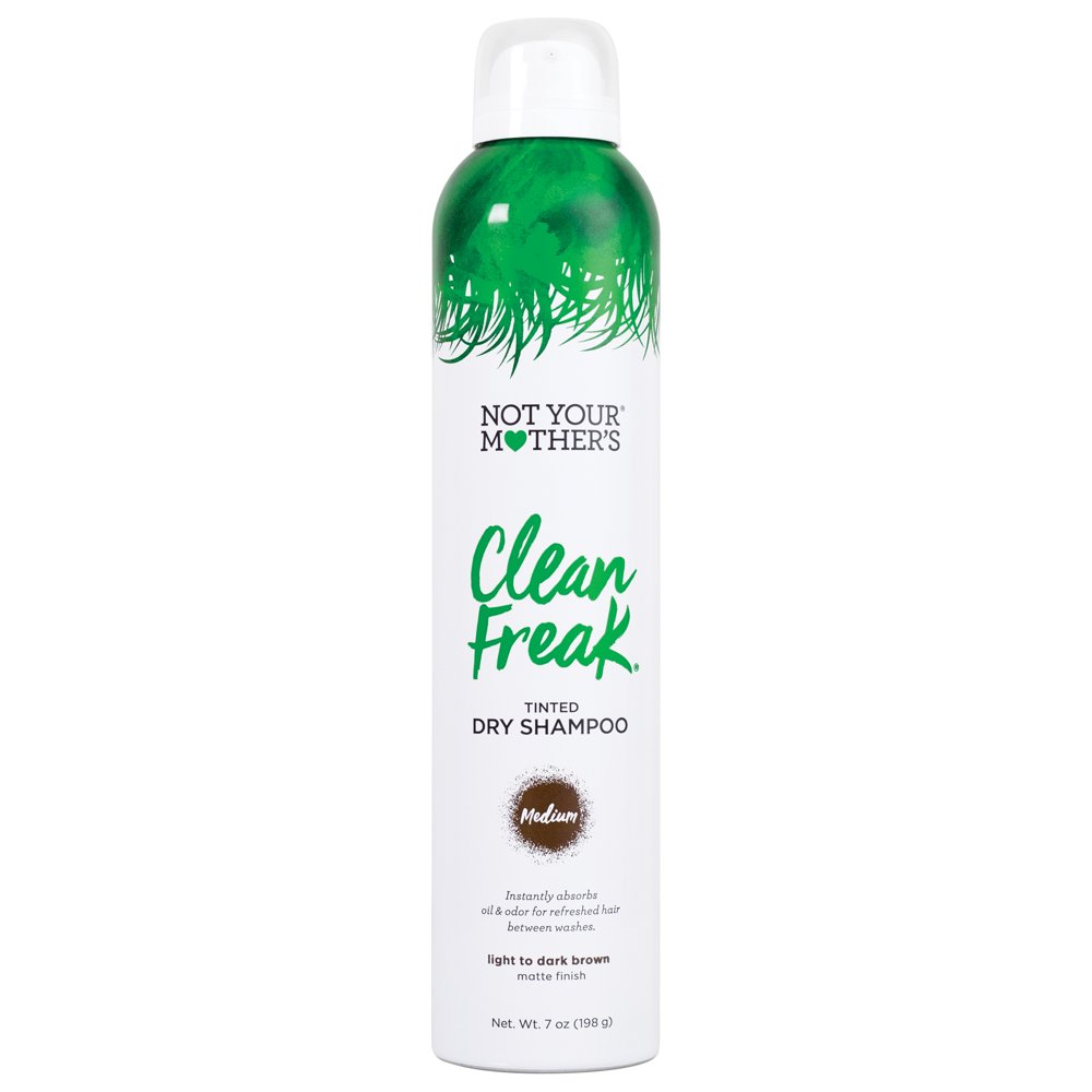 Not Your Mother's Clean Freak Medium Tint Dry Shampoo Spray, 7 oz