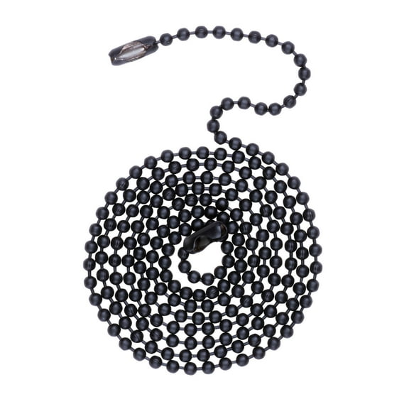 Mainstays 3' Universal Black Metal Ceiling Fan Pull Chain Extension