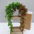 thumbnail image 3 of Bearachild 2 piezas de plantas decorativas para restaurante y administración artificial de colores y plantas colgantes para cafetería al aire Decoración verde 80 cm de largo, 3 of 6
