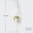 thumbnail image 2 of Colgador de plantas-estante colgante para macetas de interior-soporte decorativo para macetas-decoración del hogar para suculentas y cactus, 2 of 4