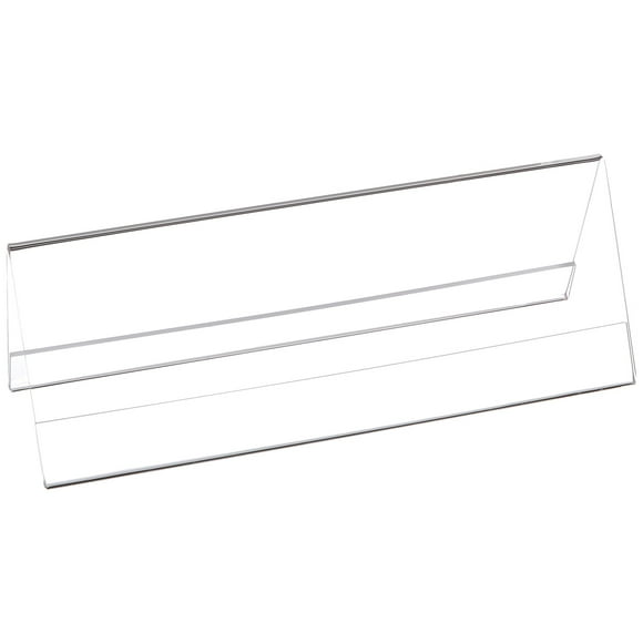 Azar Displays 192810 11" W x 4.25" H 2-Sided Nameplate (10 Pack)