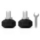 thumbnail image 1 of 82A Quad Roller Skate Break Adjustable Rubber Brake Toe Stopper 4 Wheels Skates Shoes Front Toe Stop Skating Accessories, 1 of 5