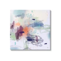 Stupell Industries Modern Busy Squiggle Shapes Graphic Art Gallery Wrapped Canvas Print Wall Art, Design by Lisa Ridgers