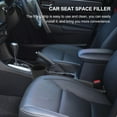 thumbnail image 2 of Car Seat Space Filler Pad Leather Console Side Organizer Filler (Driver Seat), 2 of 8