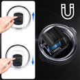 thumbnail image 4 of 8 Pcs Yeti Lid Set - 4 Pcs 20 oz Rambler Lid With 4 Pcs Magnetic Slider Replacement, Compatible for 20 oz Tumbler, BPA Free, 4 of 7