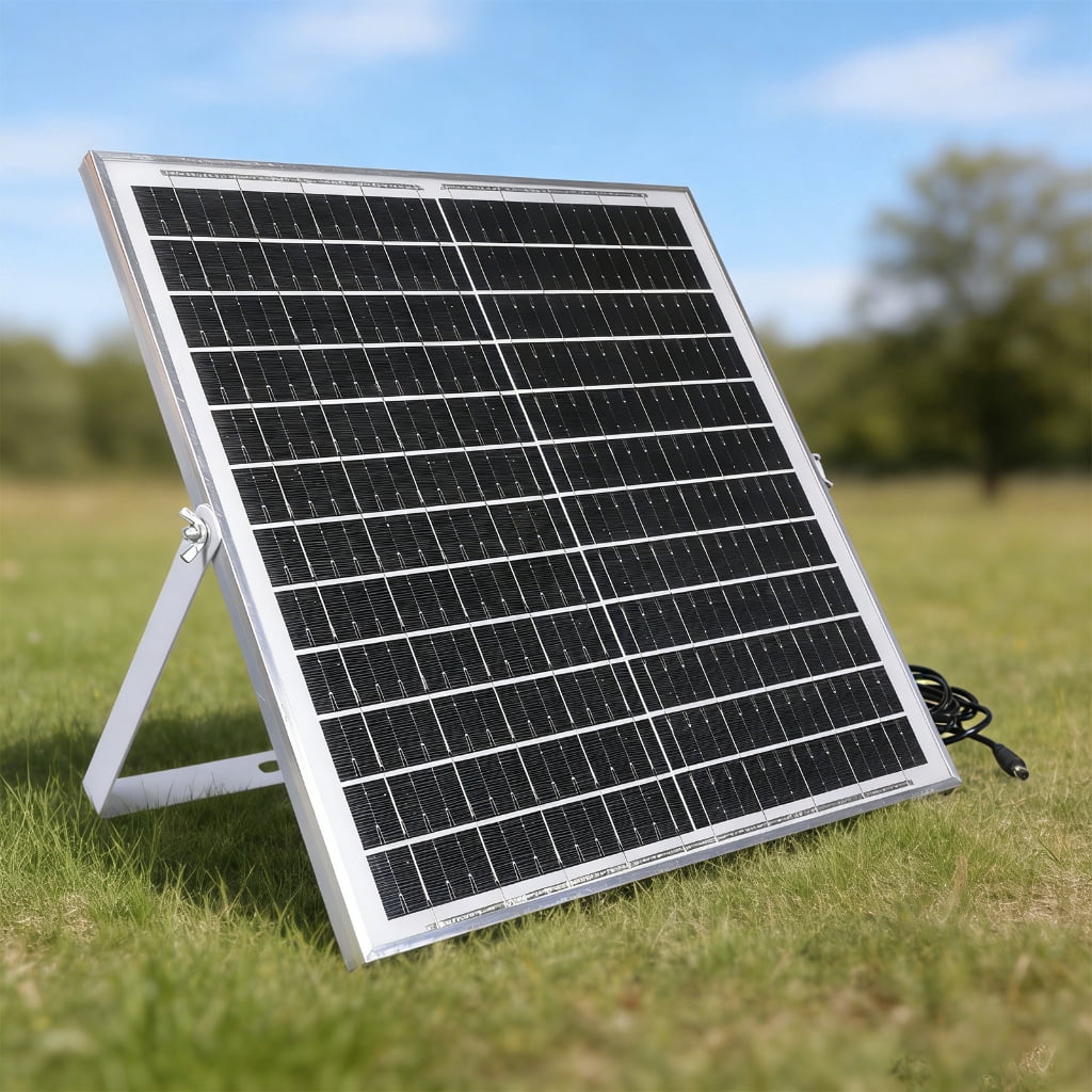 Aluminum Frame 12V 20W Monocrystalline Solars Panels For Roof Vents And Outdoor Lighting