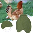 thumbnail image 4 of 4 Sillas De Pollo Chaleco De Pato Protección Alitas De Pollo Chaquetas Delantales De Pollo Accesorios Para Aves De Corral - Beige Pequeño 20 19.5cm, 4 of 5