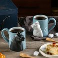 thumbnail image 4 of Mugs for Couples, 300Ml Ceramic Cute Couple Water Mug Gift Set Accent, 4 of 6