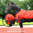 thumbnail image 2 of Resistance Horse Turnout Blanket 600D Waterproof, 200g Polyfill Winter, Multiple Sizes, 2 of 7