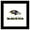 Black Framed Version, variant on Gallery Pops NFL Baltimore Ravens - Primary Mark Logotype Wall Art, Unframed Version, 12" x 12"