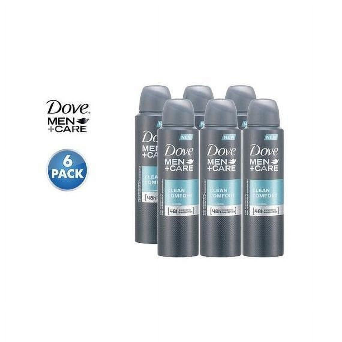 Dove DSCLCOMF6PK 150 ml Men Care Clean Comfort Sp ray Deod orant & Anti-Pe rspirant, 5.07 oz - Pack of 6