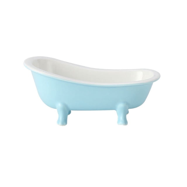 Tazón de postre de cerámica | Forma de mini bañera | Plato de comida multiusos para ramen, avena, aperitivos, dulces, condimentos | Tazón decorativo de helado de yogur pequeño que retiene el calor |