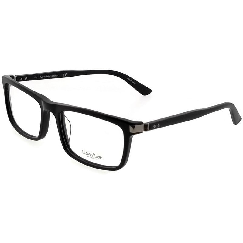 Calvin Klein CK-8520-001 Black Rectangular Men's Eyeglasses 