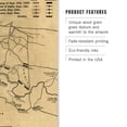 thumbnail image 3 of Battle of Chickamauga, Civil War Panoramic Map Birch Wood Wall Sign (6x9 Rustic Home Decor, Ready to Hang Art), 3 of 5