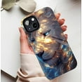 thumbnail image 5 of Mystical Lion Art Phone Case Compatible with iPhone 11/12/13/14/15/16 (Pro Max/Plus) for Men Women Creative Design Gift, 5 of 9