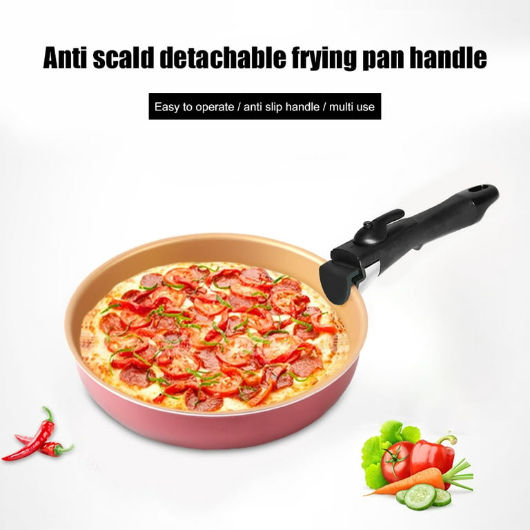 Winnereco Detachable Removable Pan Pot Handle Anti-Scalding Cookware Clip  Hand Grip