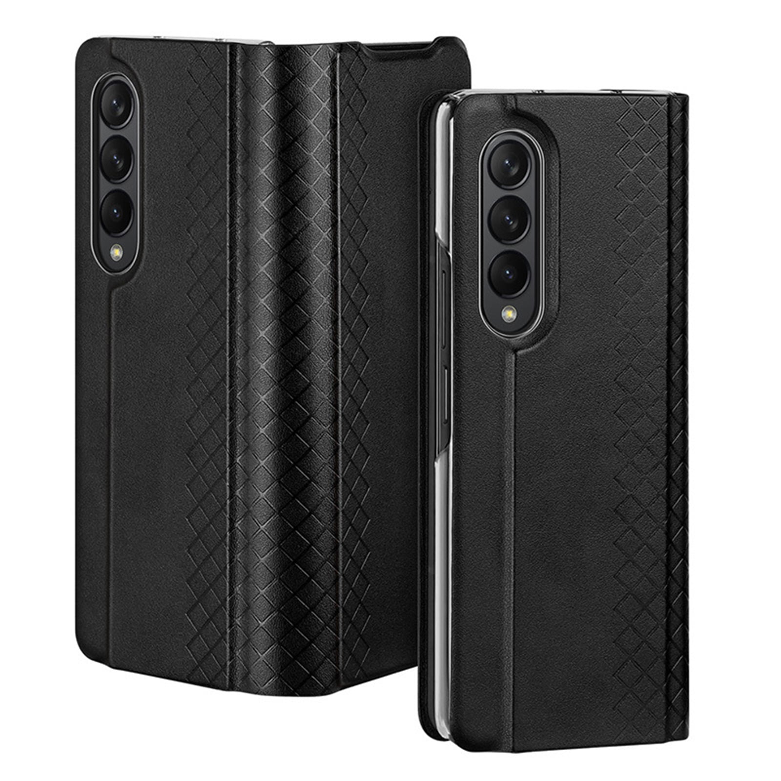 Haobuy Card Slot Compatible with Samsung Galaxy Z Fold 4 Wallet Case
