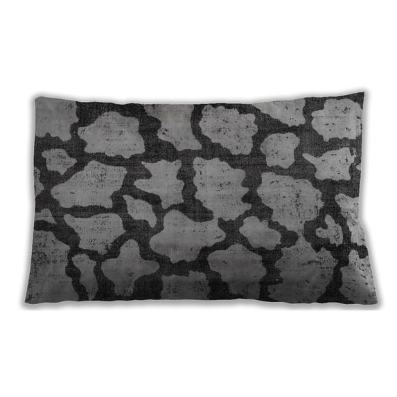 Ahgly Company Outdoor Rectangular Contemporary Lumbar Throw Pillow, 13 inch by 19 inch