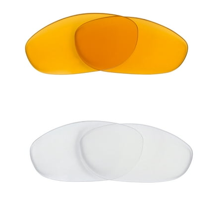 Best SEEK Replacement Lenses for Oakley Sunglasses MONSTER DOG HI Yellow Clear