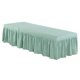thumbnail image 5 of Falda para mesa de masajes, cenefa para cama de salón de belleza, funda de sábana con orificio para el aliento para Verde claro, 5 of 6