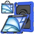 thumbnail image 1 of for iPad Air 13 inch Case (2026 M4/2025 M3/2024 M2), 360 Rotating Shockproof Cover with Stand, Handle, Shoulder Strap, Blue, 1 of 7