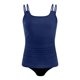 thumbnail image 5 of Conjunto de Bikini de Cintura Alta para Mujeres sin Mangas Sólido, Empujable Acolchado Traje de Baño de Corte Alto Ropa de Playa de Verano, 5 of 6