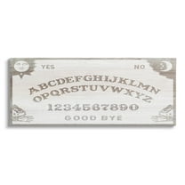 Stupell Industries Spooky Vintage Ouija Board Graphic Art Gallery Wrapped Canvas Print Wall Art, Design by Lil' Rue