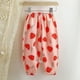 thumbnail image 3 of Odeerbi 1-6 Años Niños Niñas Pantalones de Chándal Fresa Lindo Ejercicio Atlético Deportes Jogger Pantalones Recortados Transpirable Suelta Casual Joggers, 3 of 3