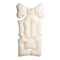 thumbnail image 3 of Cojín para cochecito de bebé, accesorios para cochecito transpirables para niños, soporte suave, alfombrilla gruesa y cómoda con forro para cochecito Conejo, 3 of 9
