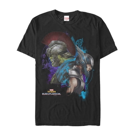 Men s Marvel Thor: Ragnarok Friend Fight Graphic Tee Black X Large