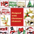 thumbnail image 4 of Gafas de Papá Noel, gafas 3D de Navidad, gafas para niños, accesorios de disfraces, decoración para fiestas navideñas, 4 of 4