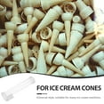 thumbnail image 3 of WHAMVOX White Plastic Ice Cream Cone Dispenser Easy to Use Storage Solution Ideal for Various Machines, 3 of 8