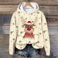 thumbnail image 6 of Futezty Women Christmas Sweatshirt Xmas Fleece Warm Vacation Tunic Sweater Shirt Graphic Pullover Top, 6 of 6