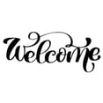 thumbnail image 4 of Tnarru Welcome Words Sign Gift Metal Figurine for Front Door Housewarming Farmhouse, 4 of 8