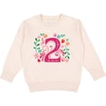 thumbnail image 2 of Inktastic 2nd Birthday 2 Year Old Girls Toddler Sweatshirt, 2 of 4