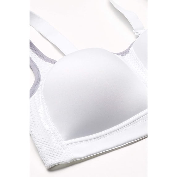 Wacoal Sport Bra Wirefree 852302 White/Lilac Gray