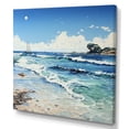 thumbnail image 2 of Designart "Beach Reverie in a Photo I" Nautical & Beach Wall Art Print, 2 of 5
