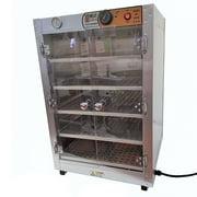 HeatMax Commercial Food Warmer Aluminum Countertop 19x19x29 Hot Box Cabinet by Rodriguez Bakery Equipment