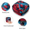 thumbnail image 3 of Cherry Sanitary Napkin Pouch: Small Bag for Period Supplies and Makeup Brushes, 3 of 6