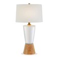 thumbnail image 4 of Lampe de Table en Céramique en Bois, 4 of 11